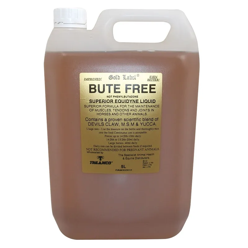 Gold Label 5lt Bute Free Supplement