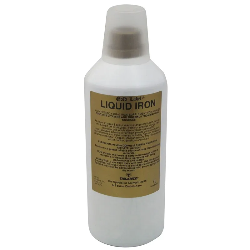 Gold Label 1lt Liquid Iron