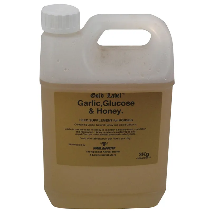 Gold Label 3kg Garlic Glucose and Honey Supplement