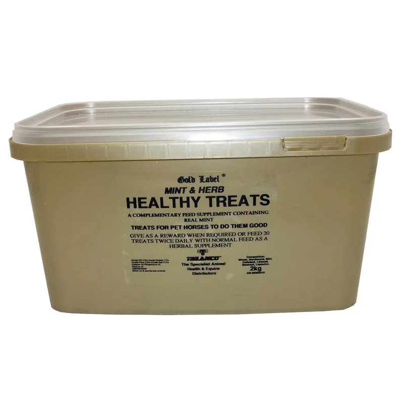 Gold Label 2kg Mint/Herb Herbal Healthy Treats