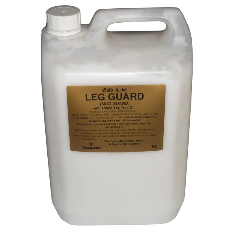 Gold Label 5lt Leg Guard in Gold