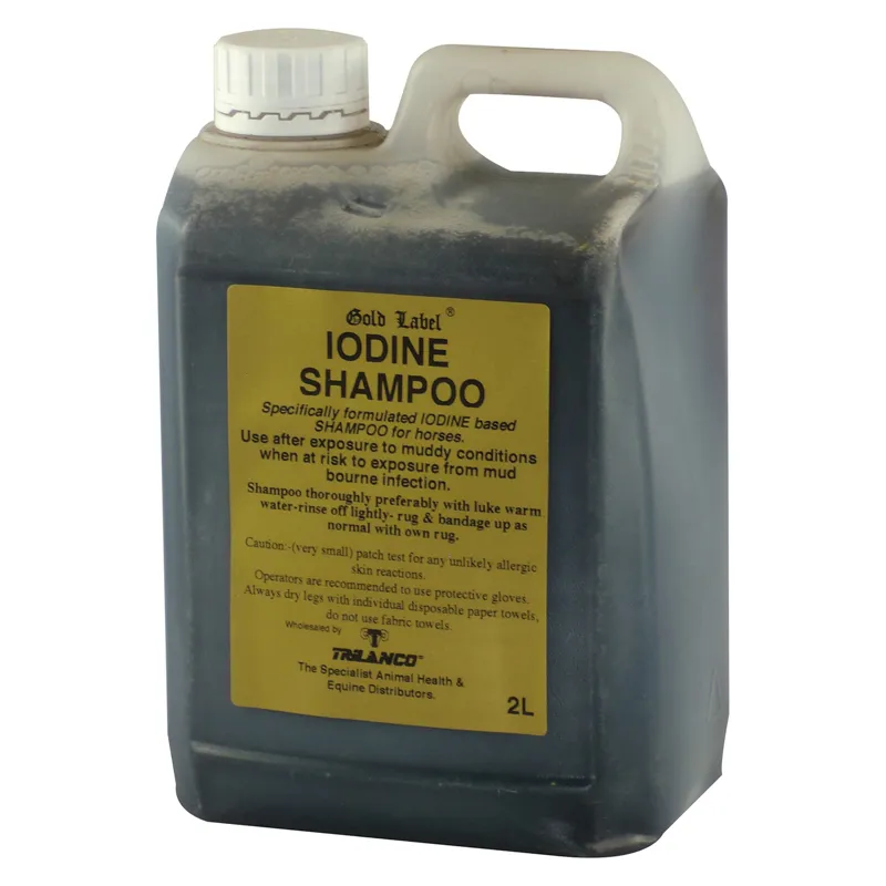 Gold Label 2lt Iodine Shampoo
