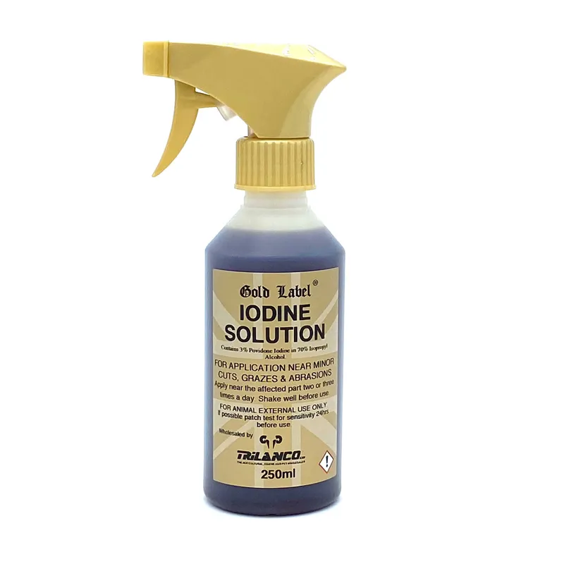 Gold Label 250ml Iodine Spray