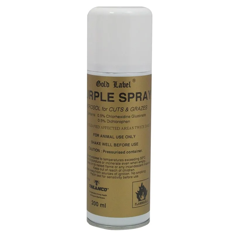 Gold Label 200ml Purple Disinfectant Spray 