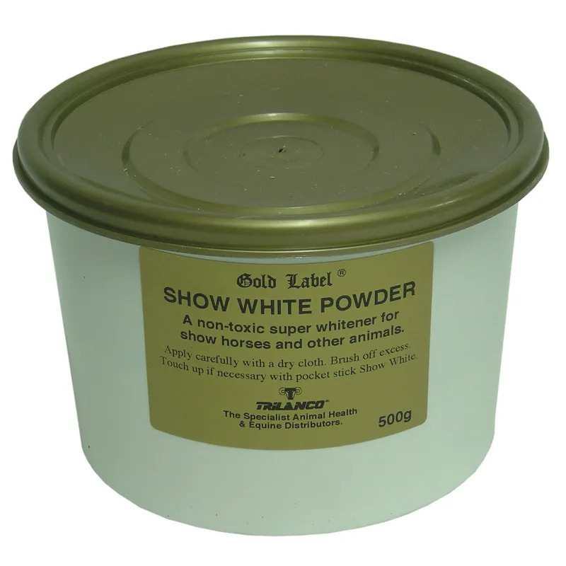 Gold Label 500gm White Show Powder
