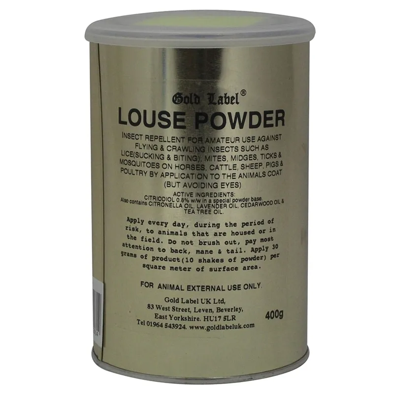 Gold Label 400g Louse Powder
