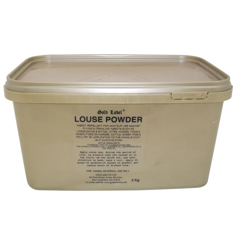 Gold Label 2kg Louse Powder