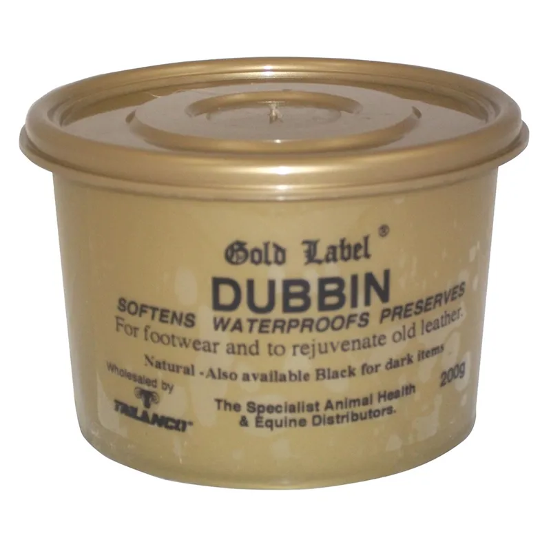 Gold Label 200g Natural Dubbin