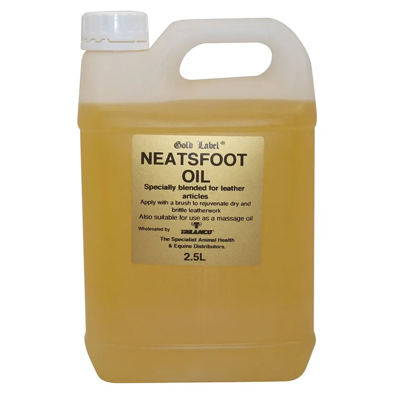 Gold Label 2.5lt Neatsfoot Oil
