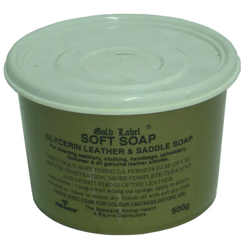 Gold Label 500g Soft Soap in Gold