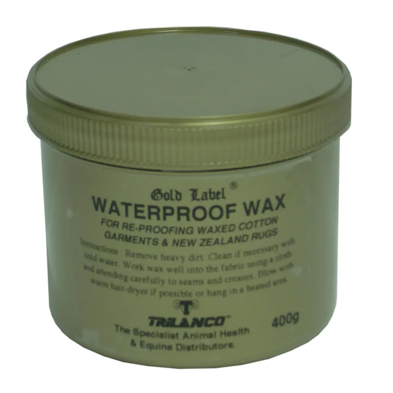 Gold Label 400gm Waterproof Wax in Gold