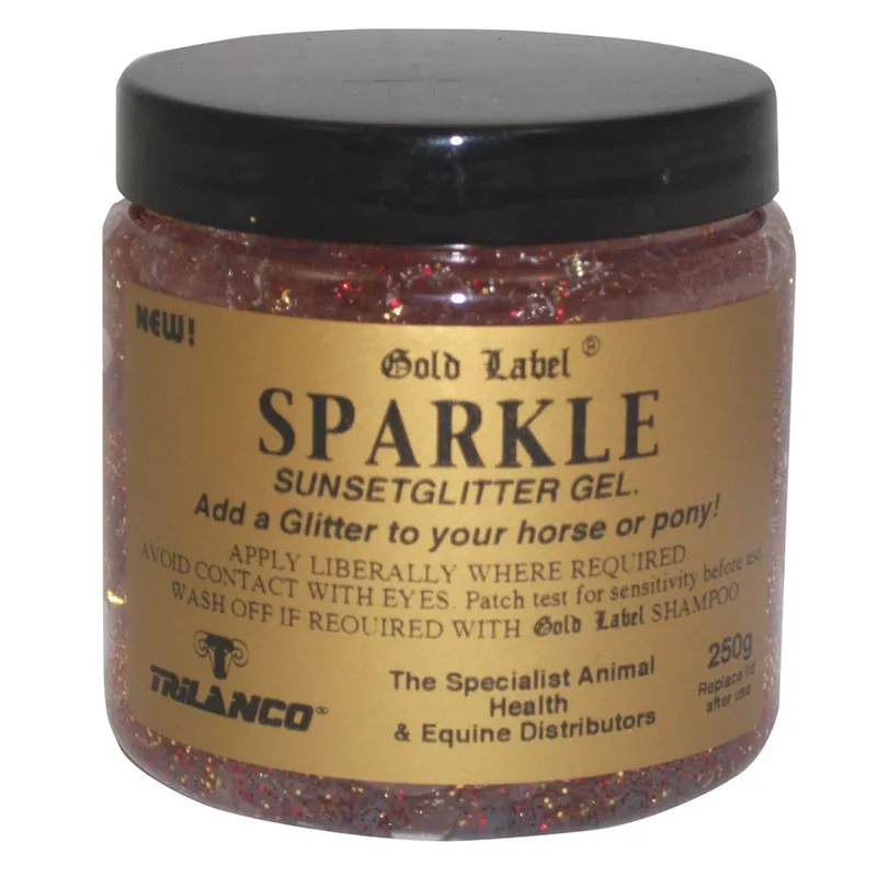 Gold Label 250ml Sparkle Glitter Gel in Pink