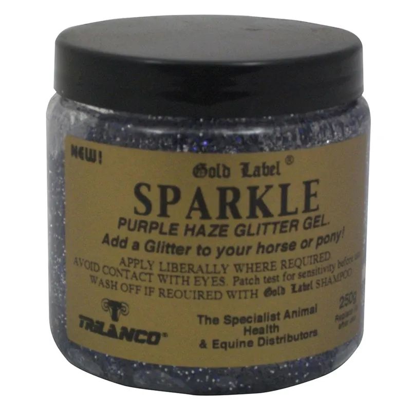 Gold Label 250ml Sparkle Glitter Gel in Purple