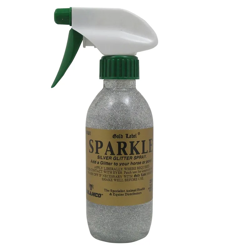Gold Label 250ml Sparkle Glitter Spray in Silver