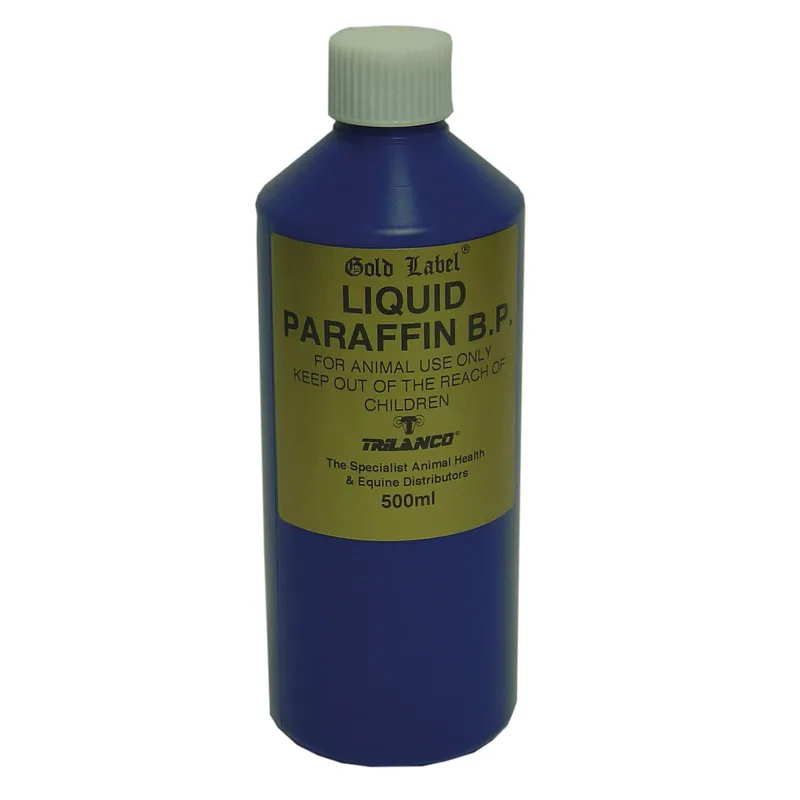 Gold Label 500ml B.P. Liquid Paraffin in Blue