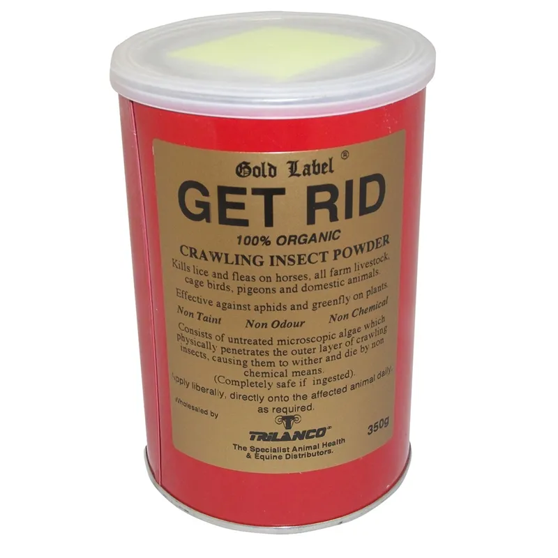 Gold Label 350g Get Rid Crawling Insect Powder in Red