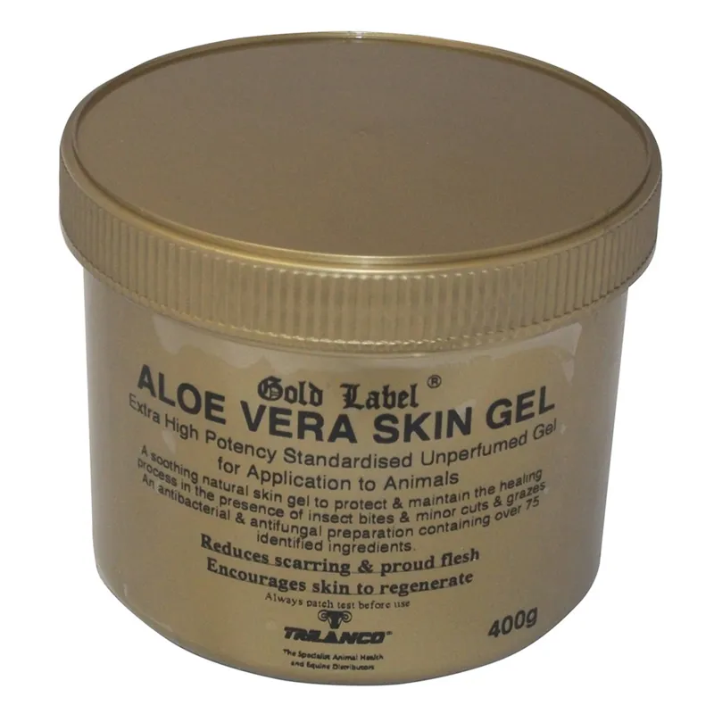 Gold Label 400g Aloe Vera Skin Gel in Gold