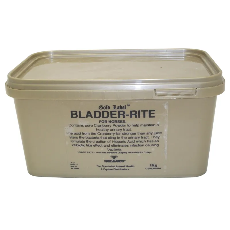 Gold Label 1kg Bladder-Rite in Gold
