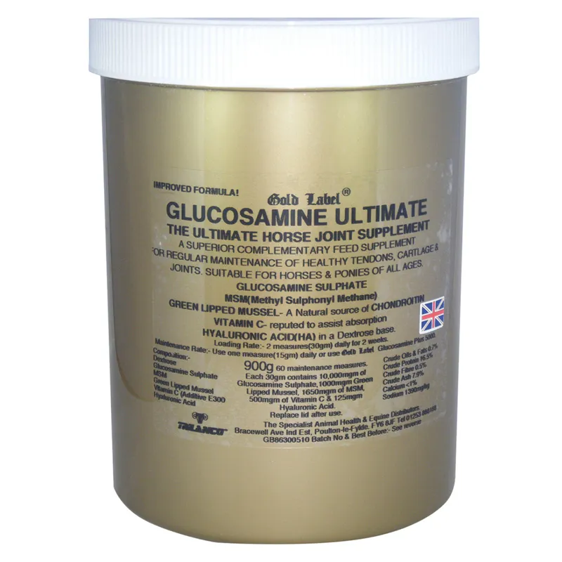 Gold Label 900g Ultimate Glucosamine Supplement