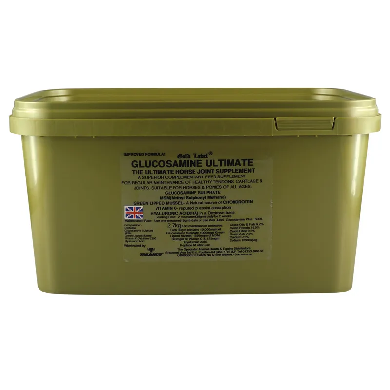 Gold Label 2.7kg Ultimate Glucosamine Supplement