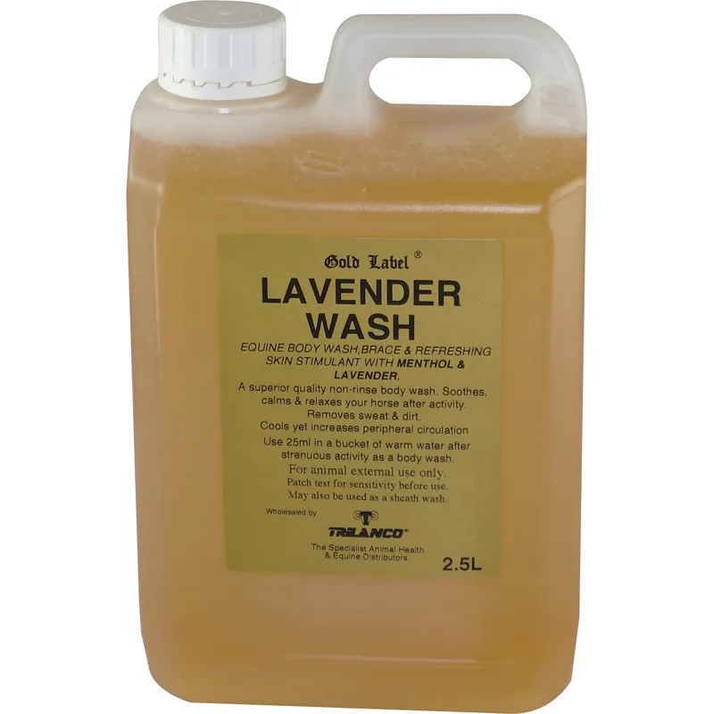 Gold Label 2.5lt Lavender Wash in Gold