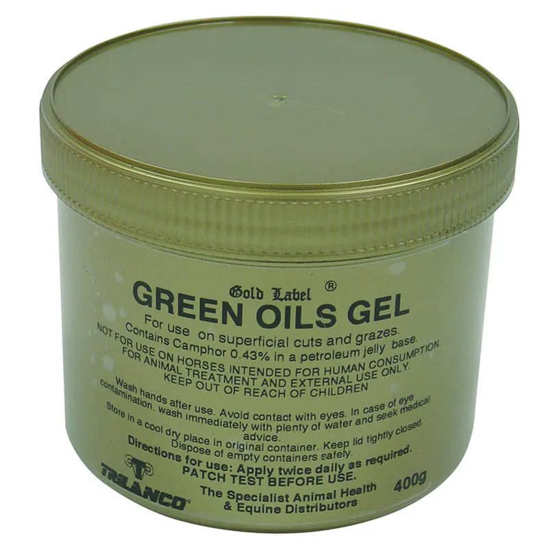 Gold Label 400g Green Oils Gel in Gold
