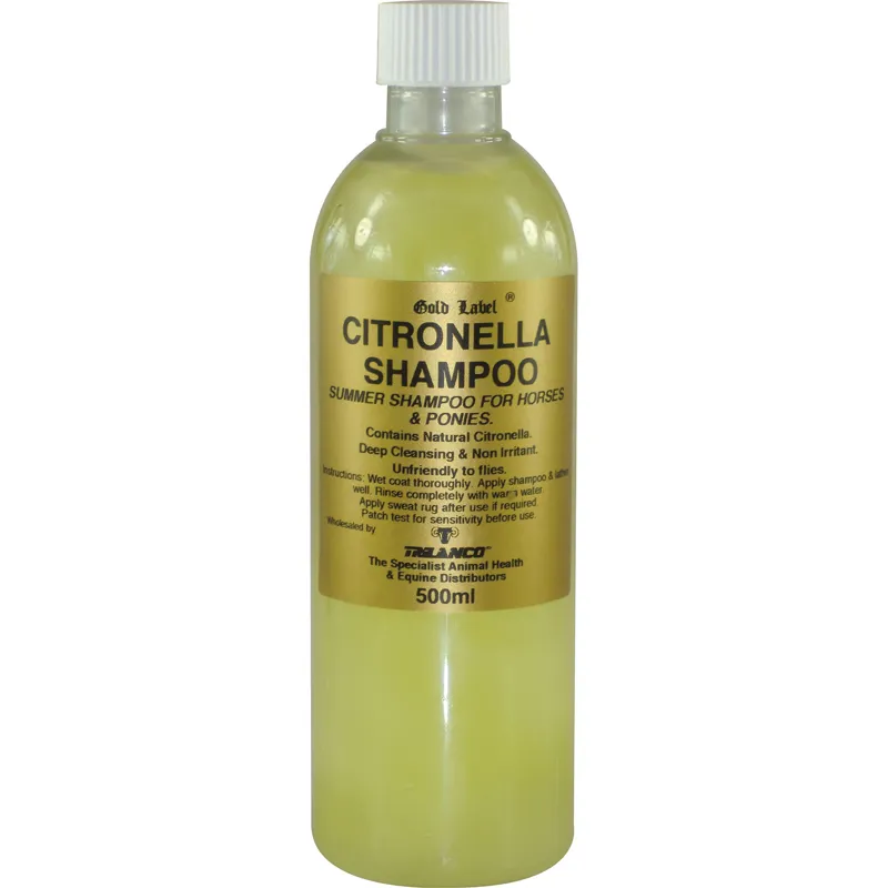 Gold Label 500ml Stock Citronella Shampoo