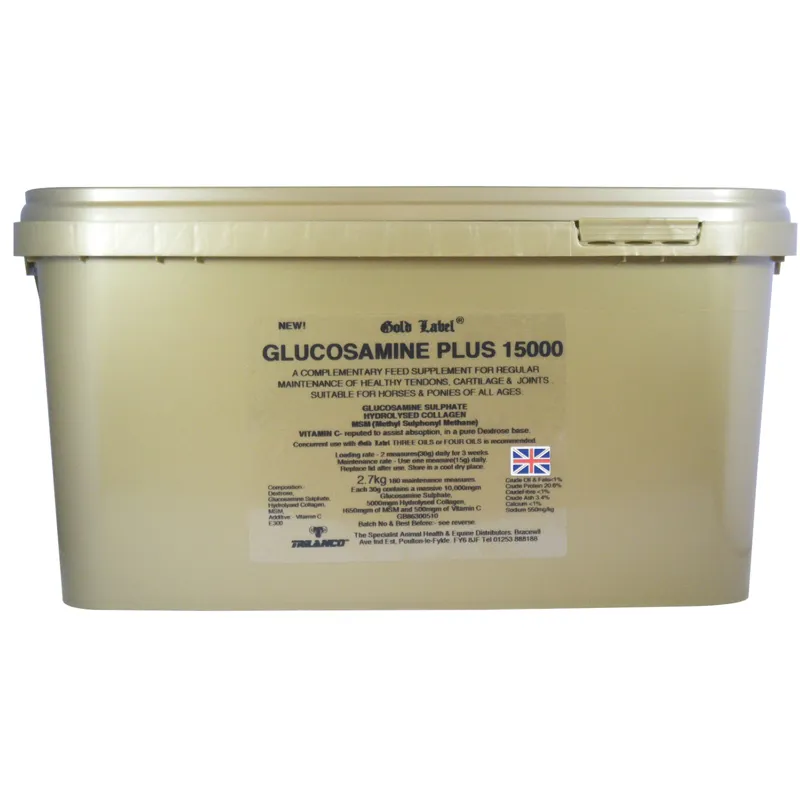 Gold Label 2.7kg Glucosamine Plus Supplement