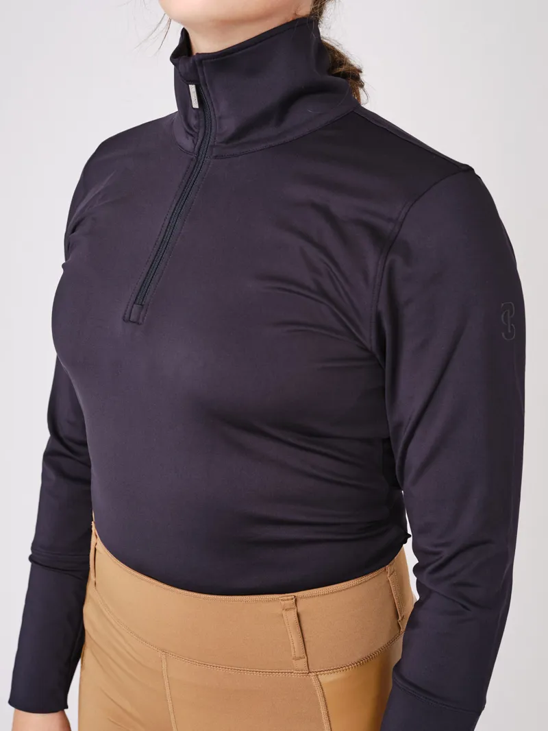 PS of Sweden Alex Mock Neck Navy