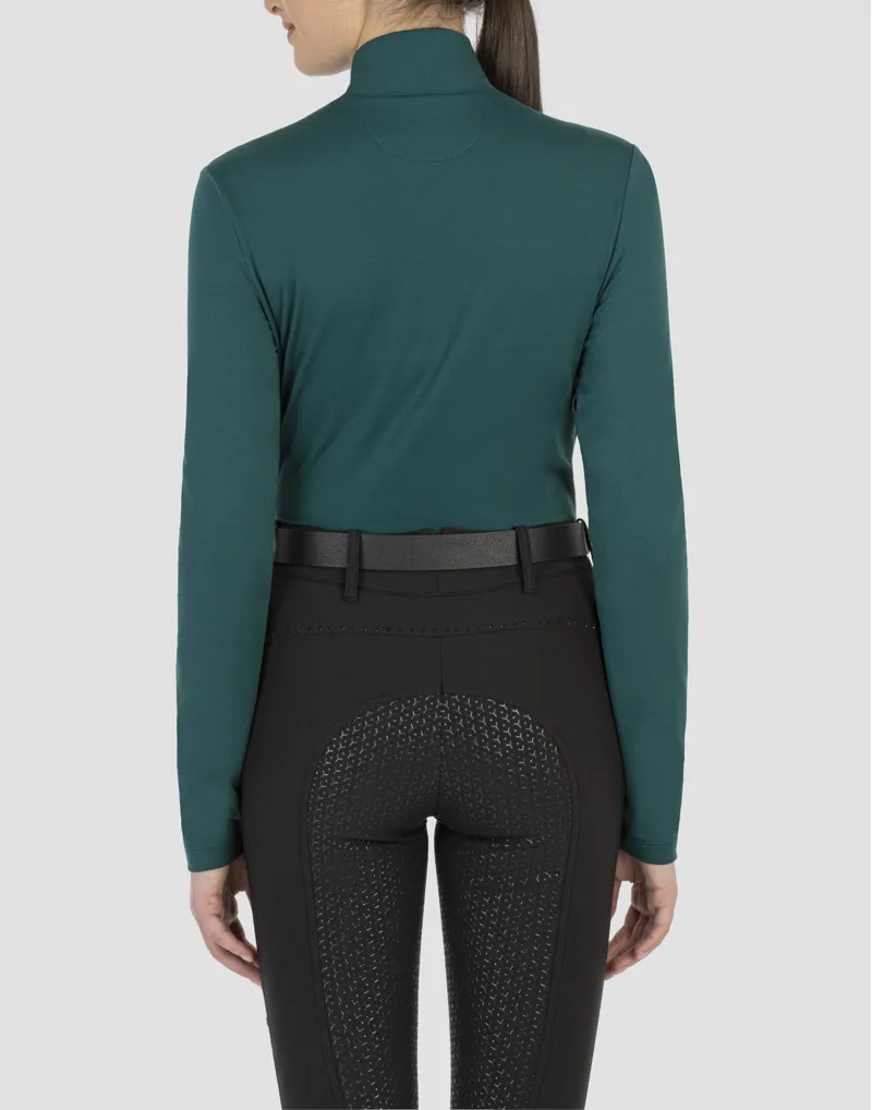 Equiline Gilaveg Turtleneck Green-2