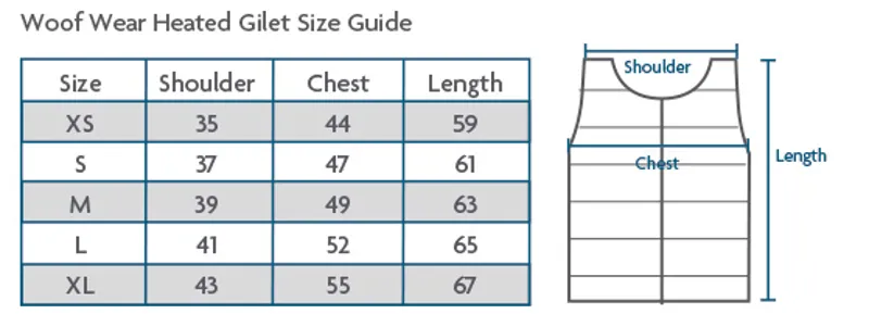 Woof Wear Heated Gilet - Navy-6