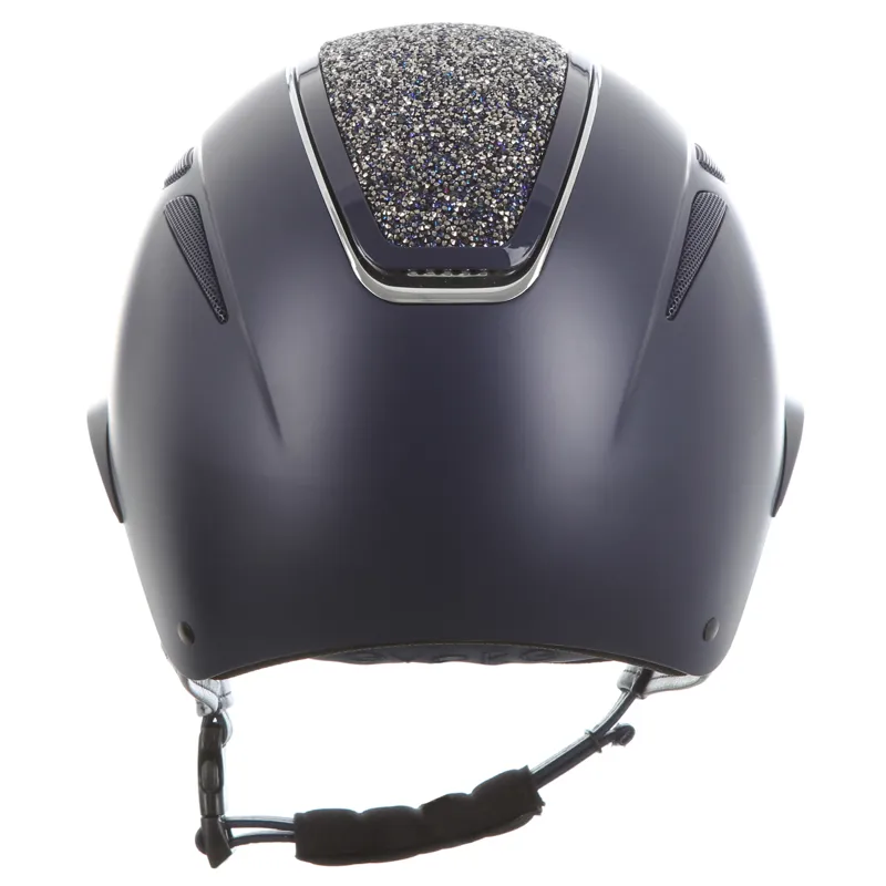 Evoke Callisto Wide Peak Helmet Navy/Navy Crystal-2