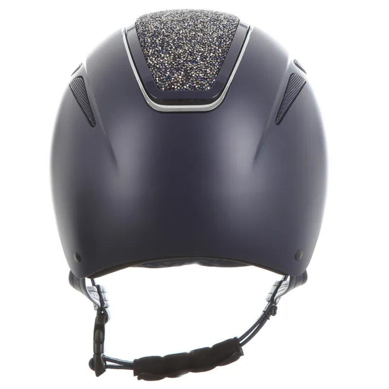 Evoke Callisto Classic Peak Helmet Navy/Navy Crystal-2