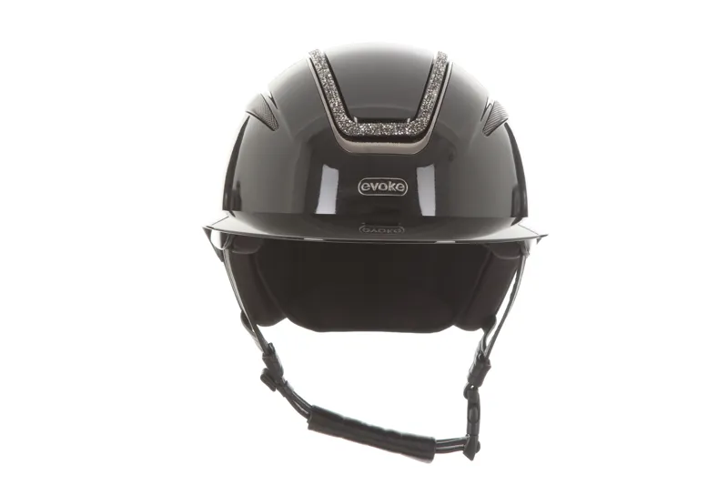 Evoke Callisto Wide Peak Metallic Graphite/Marcasite Crystal Frame-1