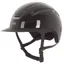 Evoke Callisto Wide Peak Helmet Black Metallic/Gunmetal