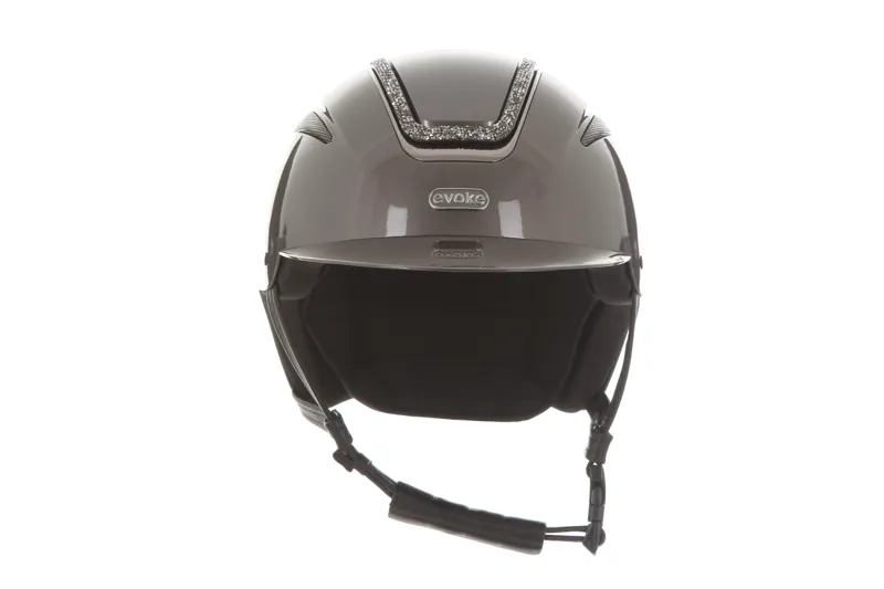 Evoke Callisto Classic Peak Metallic Graphite/Marcasite Crystal Frame-1