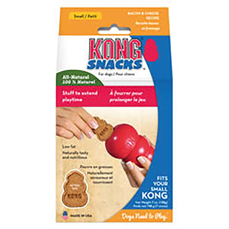 Kong Small Bacon and Cheese Snacks