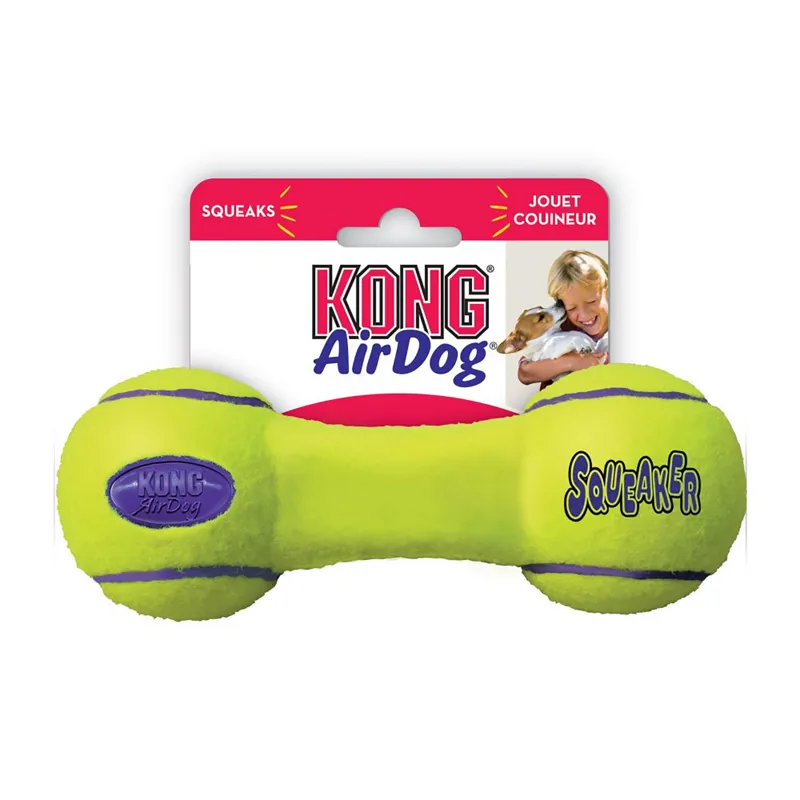 KONG AirDog Squeaker Dumbbell Medium