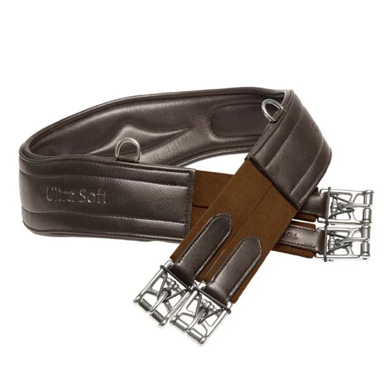 Kieffer Ultrasoft Leather Girth - Brown