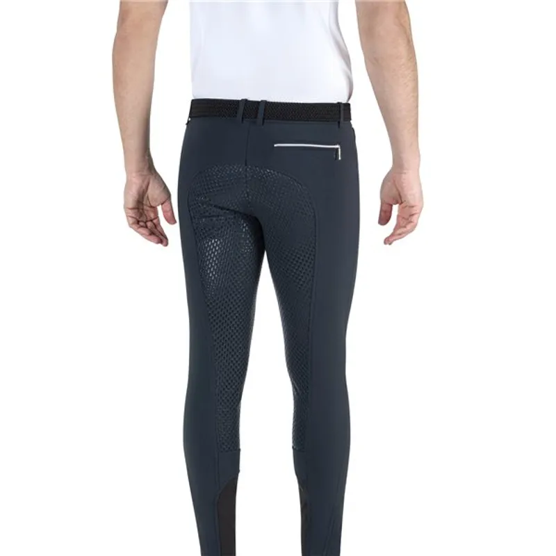 Equiline Walnut Mens Breeches Navy-1