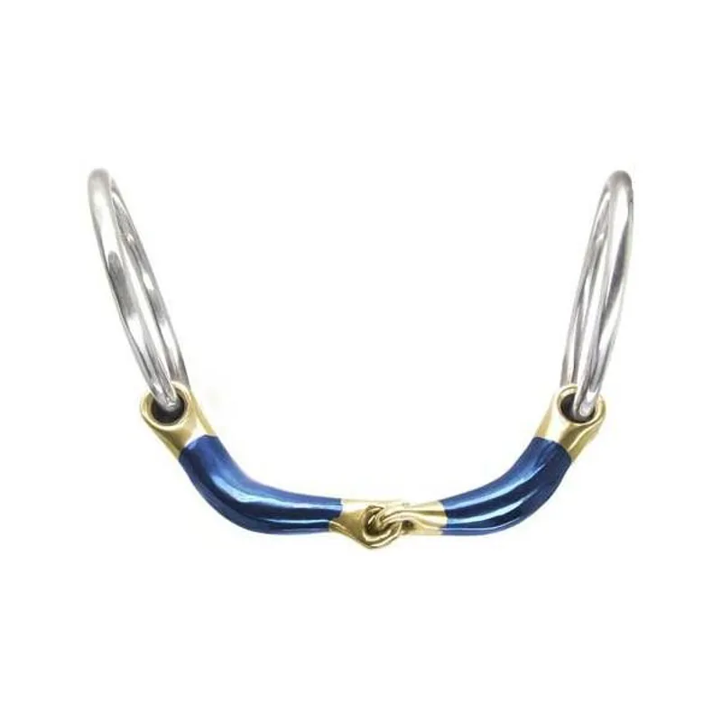 Bombers Bits Loose Ring Ultra Comfy Lock-Up Snaffle 14mm