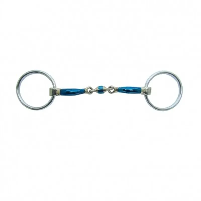 Bombers Bits Loose Ring Elliptical Comfy Lock-up Bradoon