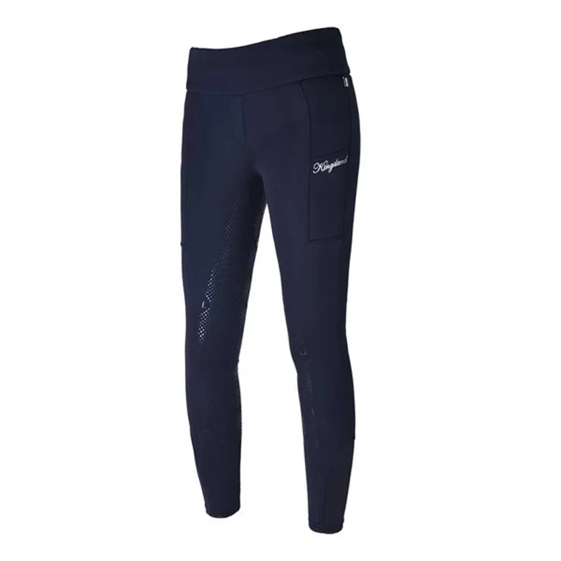 Kingsland Karla Full Grip Pull On Breeches Navy 