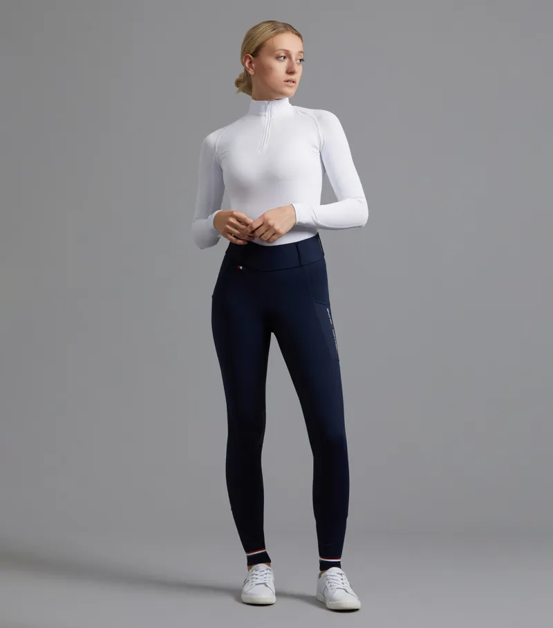 Mirillo Ladies Full Seat Gel Riding Tights / Navy