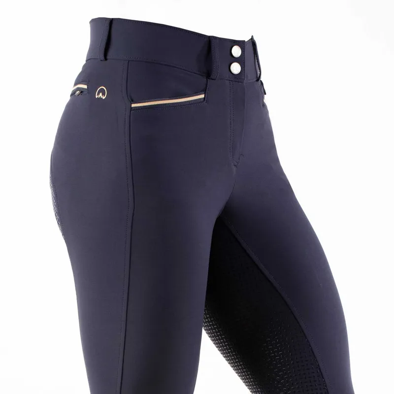 Agaso Full Grip Breeches - Navy