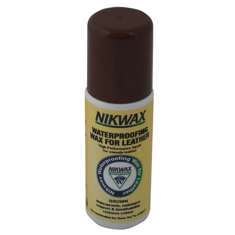 Nikwax Waterproofing Wax For Leather Liquid - BROWN 125 ml
