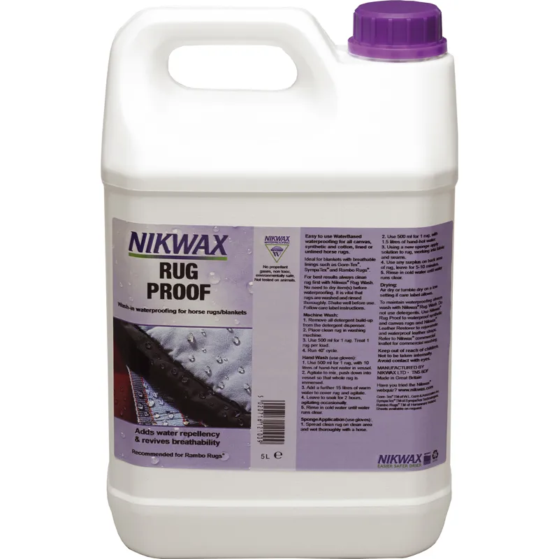 Nikwax Rug Proof - 5 lt
