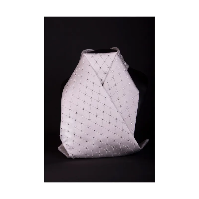 ShowQuest Vintage Samlesbury Ready Tied Stock in White