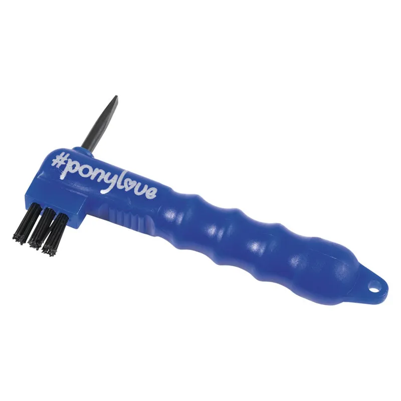 Haas Ponylove Hoof Pick Joker - Blue