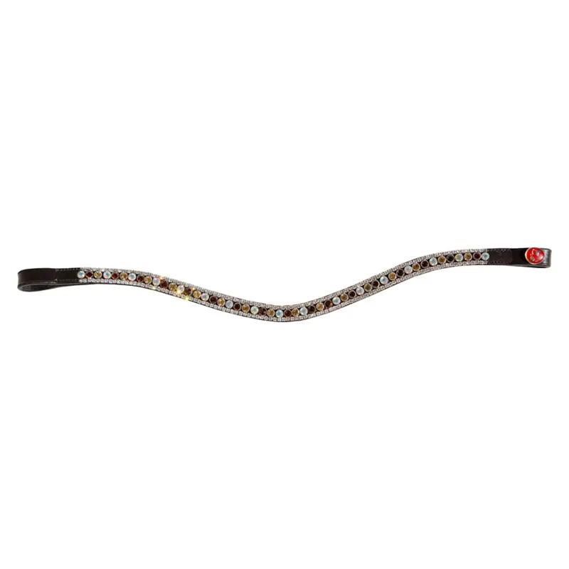 Kieffer Viola Snaffle Bridle - Brown-3